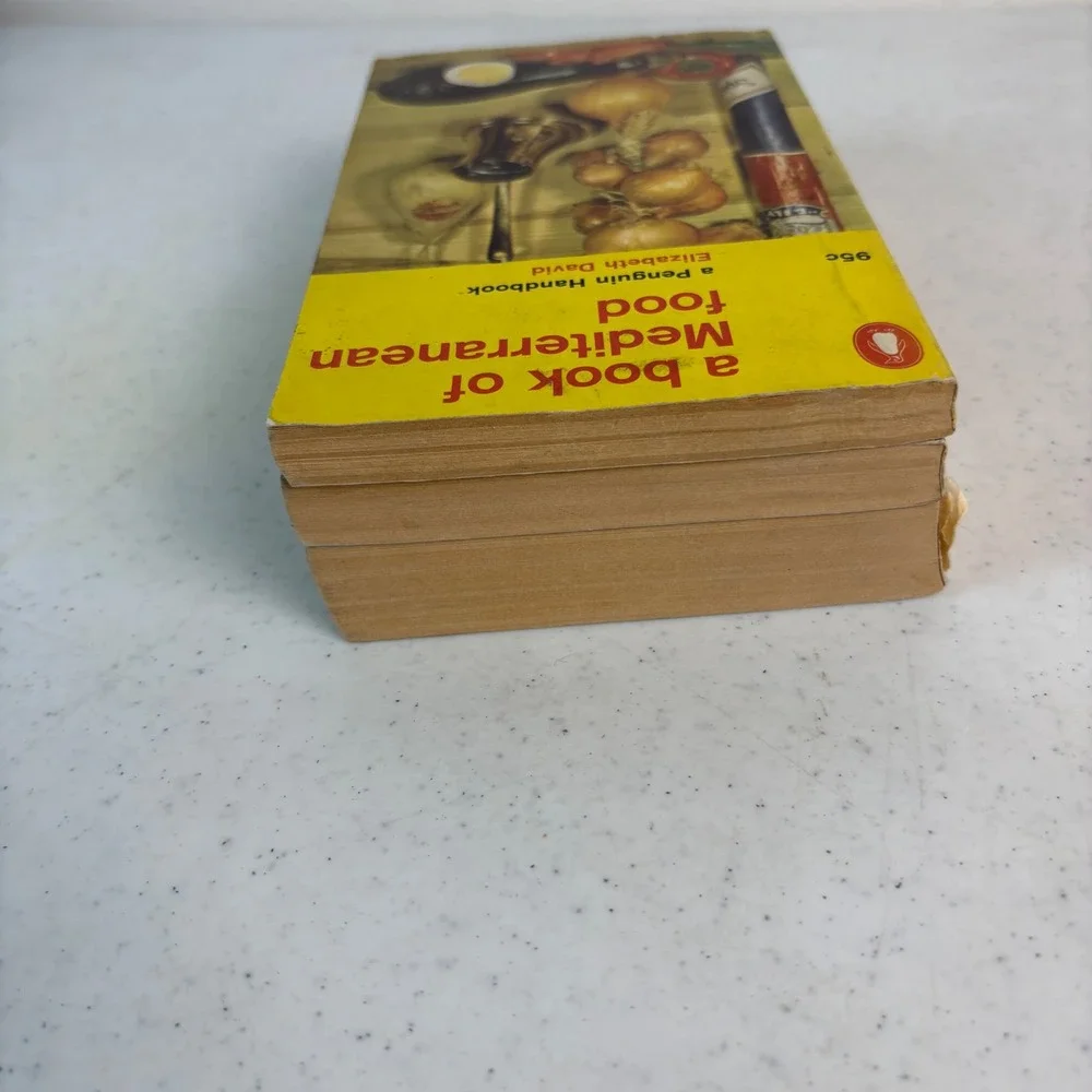 Elizabeth David Penguin Handbook Cookbooks  Mediterranean French Summer‎ Cooking